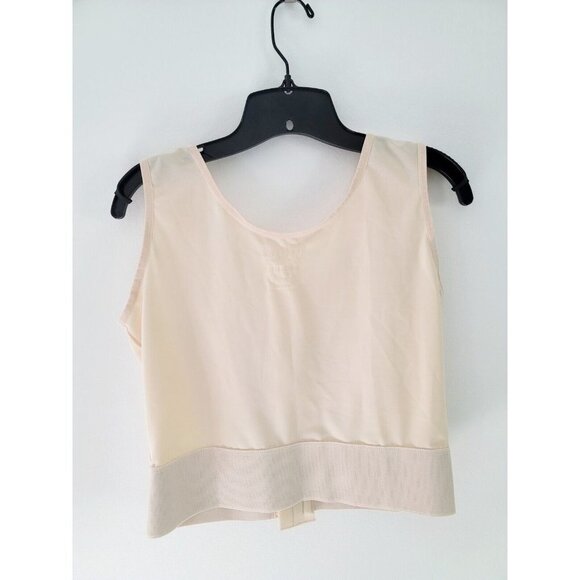 Isavela Cardiac Breast Chest Implant Surgery No Cups Compression Bra Zipper M - Picture 8 of 10